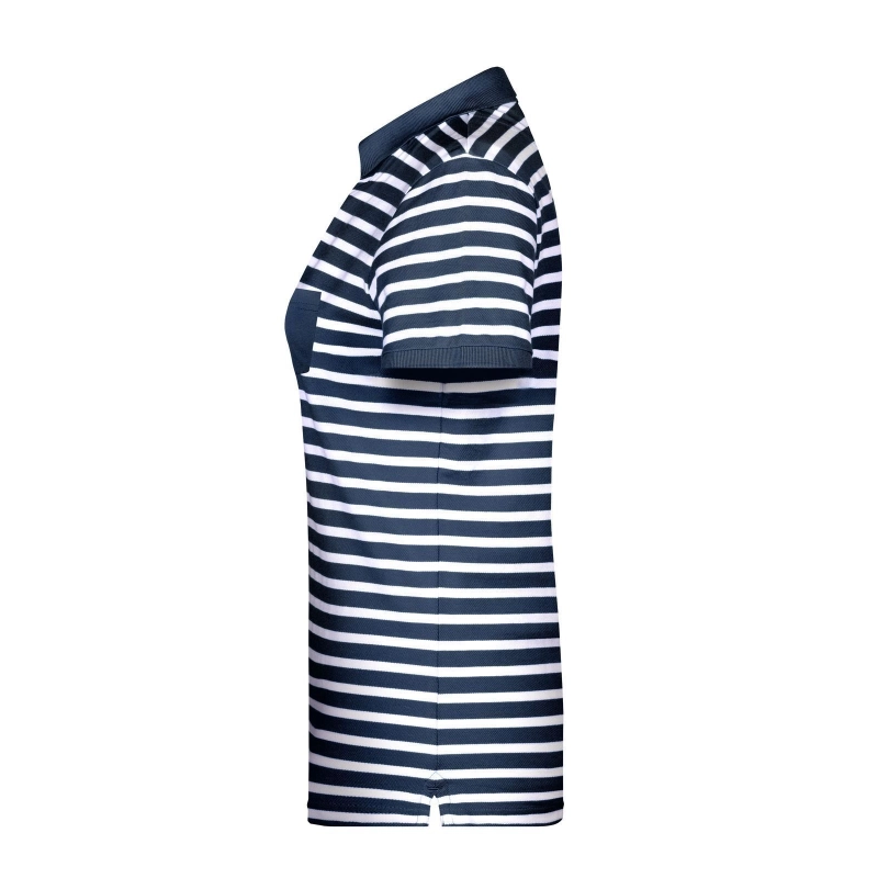 Polo rayé femme