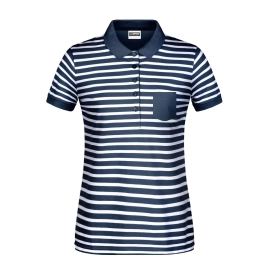 Ladies' Polo Striped