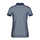 Polo rayé femme