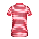Polo rayé femme