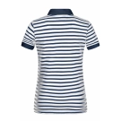 Polo rayé femme