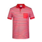 Polo rayé homme