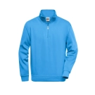 Sweat-shirt de travail demi-zip