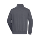 Sweat-shirt de travail demi-zip