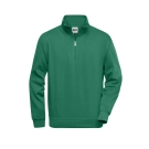 Sweat-shirt de travail demi-zip
