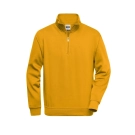 Sweat-shirt de travail demi-zip