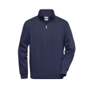 Sweat-shirt de travail demi-zip