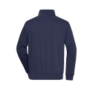 Sweat-shirt de travail demi-zip