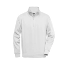 Sweat-shirt de travail demi-zip