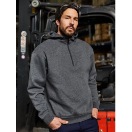 Bio Workwear Half Zip Hoody