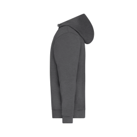 Sweat capuche zippé de travail Bio