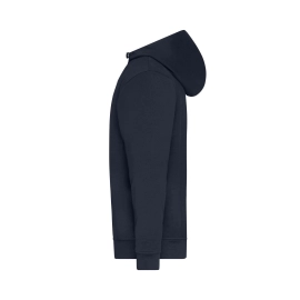 Sweat capuche zippé de travail Bio