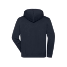 Sweat capuche zippé de travail Bio