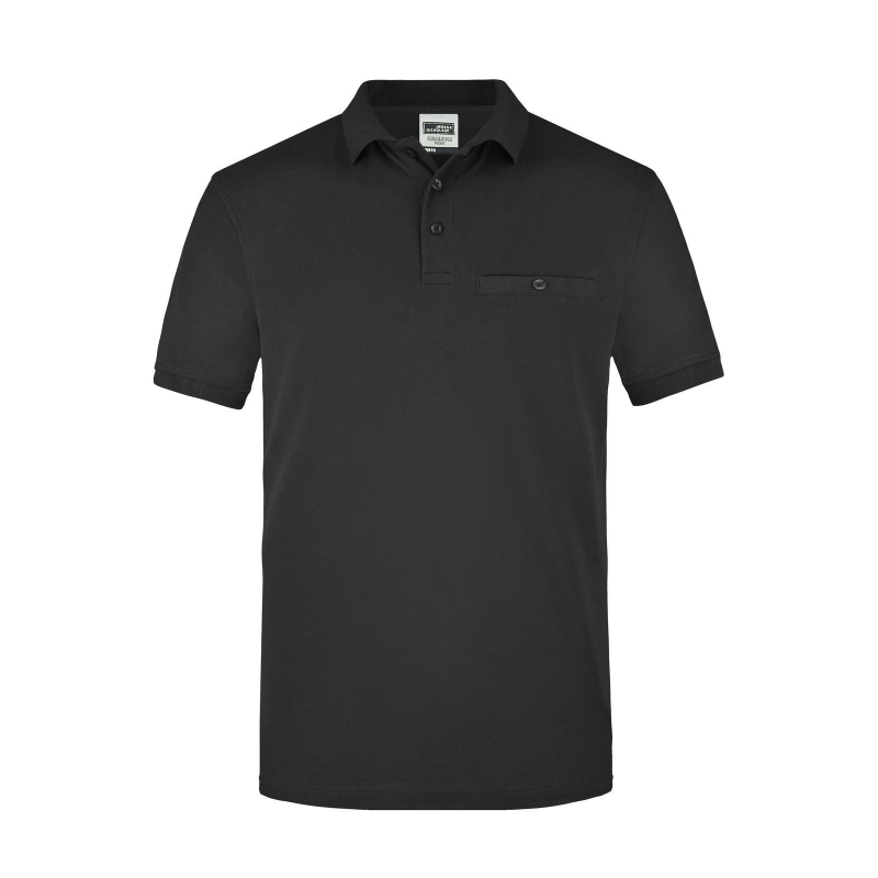 Polo de travail avec poche homme