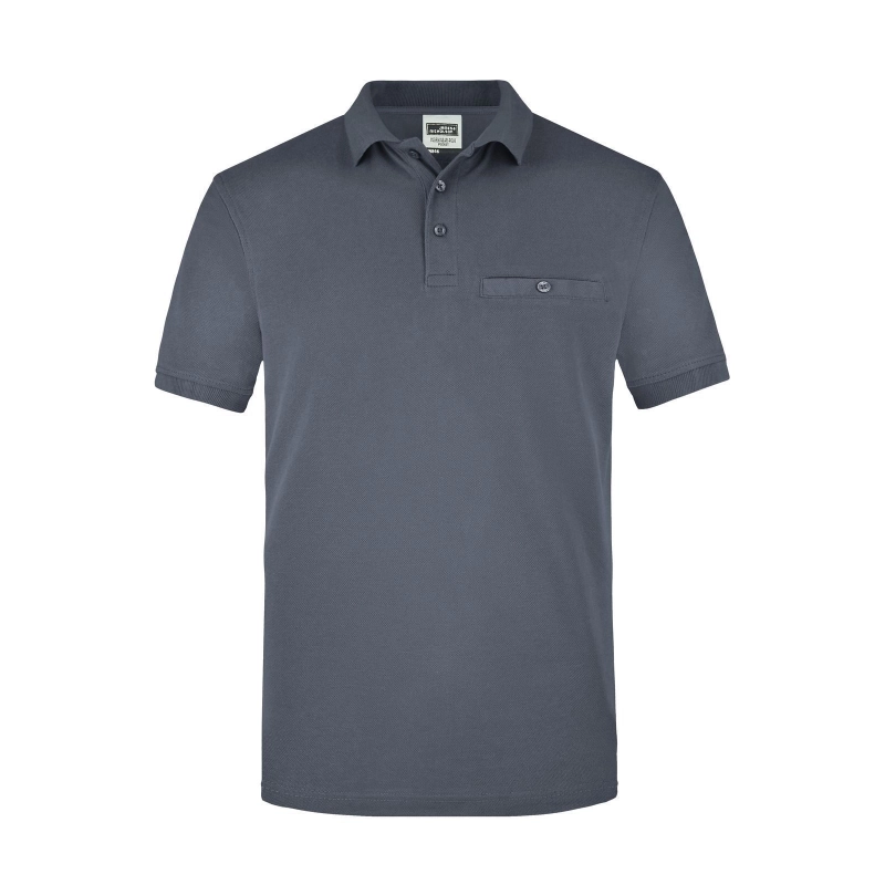 Polo de travail avec poche homme