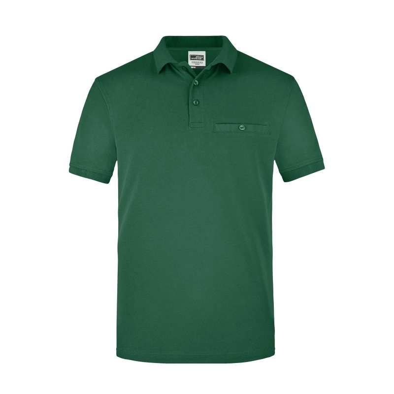 Polo de travail avec poche homme