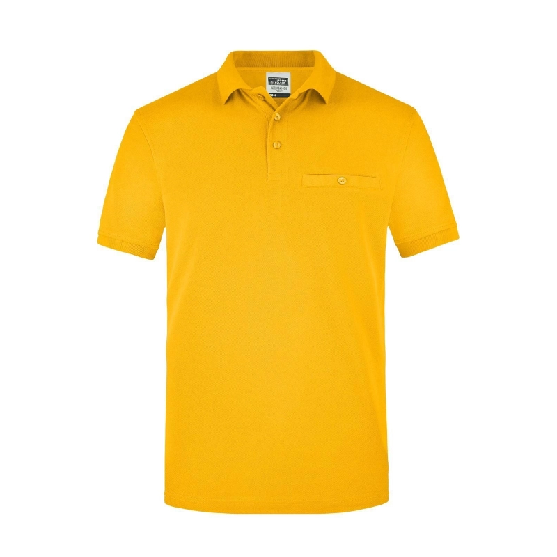 Polo de travail avec poche homme