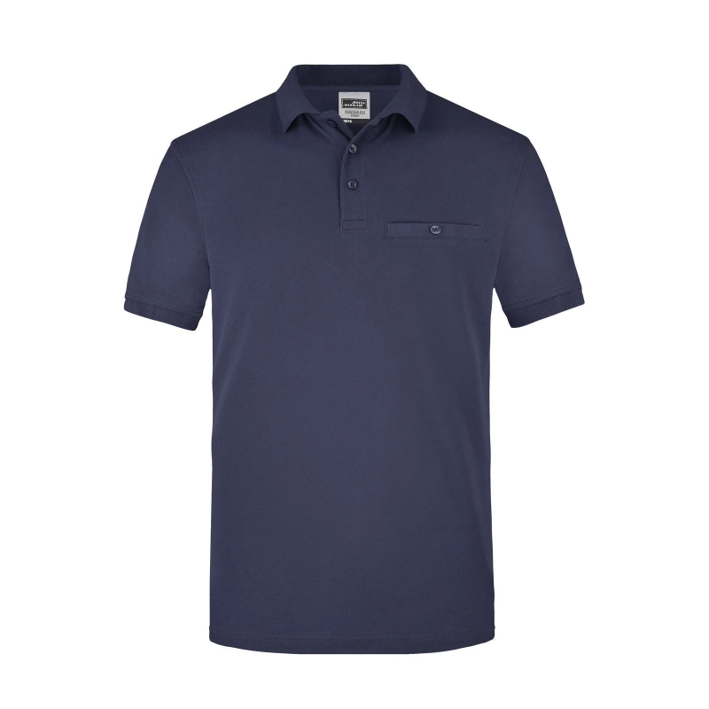 Polo de travail avec poche homme