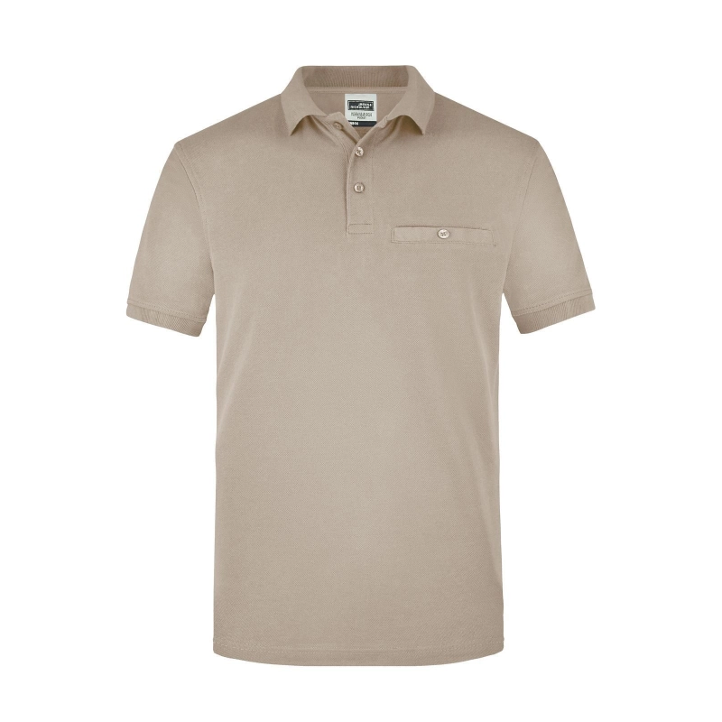 Polo de travail avec poche homme