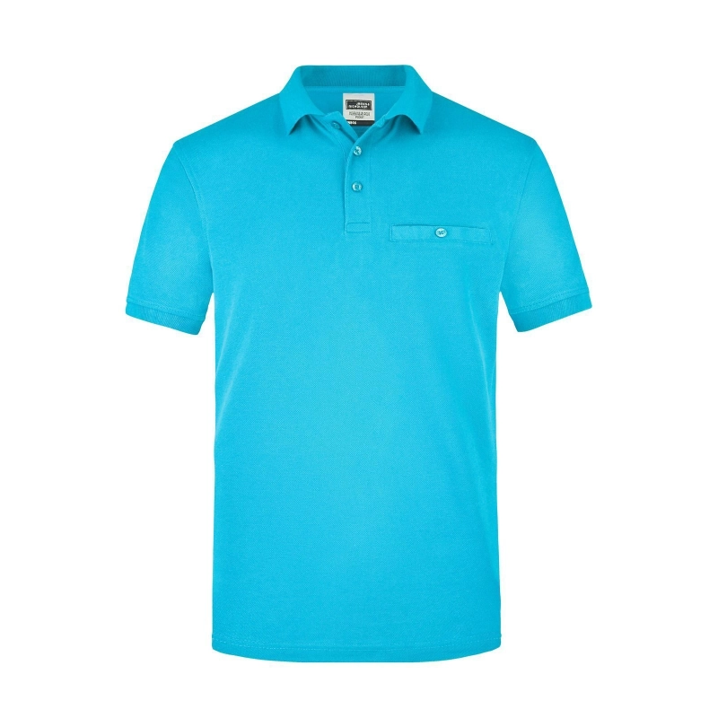 Polo de travail avec poche homme