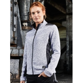 Ladies' Knitted Workwear Fleece Jacket - STRONG -