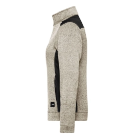 Ladies' Knitted Workwear Fleece Jacket - Strong