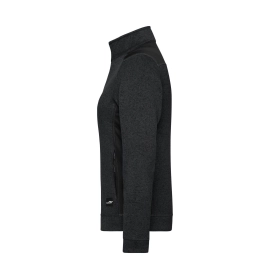 Ladies' Knitted Workwear Fleece Jacket - STRONG -