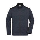 Men's Knitted Workwear Fleece Jacket - STRONG -