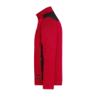 Veste workwear polaire tricotée homme