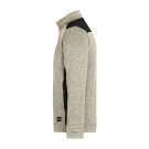 Veste workwear polaire tricotée homme