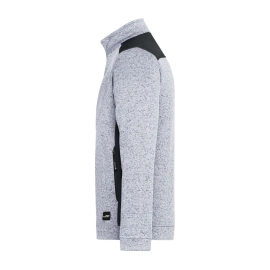 Men's Knitted Workwear Fleece Jacket - Strong