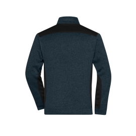 Men's Knitted Workwear Fleece Jacket - STRONG -