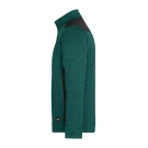 Veste workwear polaire tricoté demi-zip