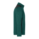 Veste workwear polaire tricoté demi-zip