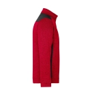 Veste workwear polaire tricoté demi-zip