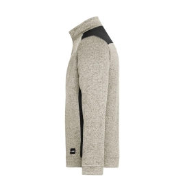 Men's Knitted Workwear Fleece Half-Zip - Strong