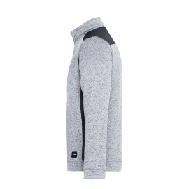 Men's Knitted Workwear Fleece Half-Zip - Strong