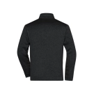 Veste workwear polaire tricoté demi-zip
