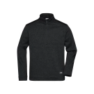 Men's Knitted Workwear Fleece Half-Zip - STRONG -