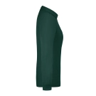 Polo workwear femme manches longues et poche poitrine