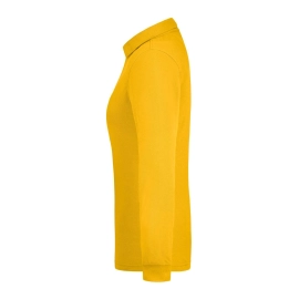 Polo workwear femme manches longues et poche poitrine