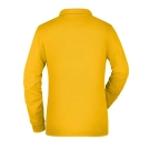 Polo workwear femme manches longues et poche poitrine