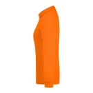 Polo workwear femme manches longues et poche poitrine