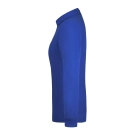 Polo workwear femme manches longues et poche poitrine