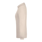 Polo workwear femme manches longues et poche poitrine