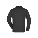 Polo workwear homme manches longues et poche poitrine