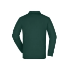 Polo workwear homme manches longues et poche poitrine