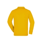 Polo workwear homme manches longues et poche poitrine