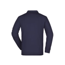 Polo workwear homme manches longues et poche poitrine