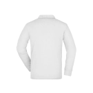 Polo workwear homme manches longues et poche poitrine